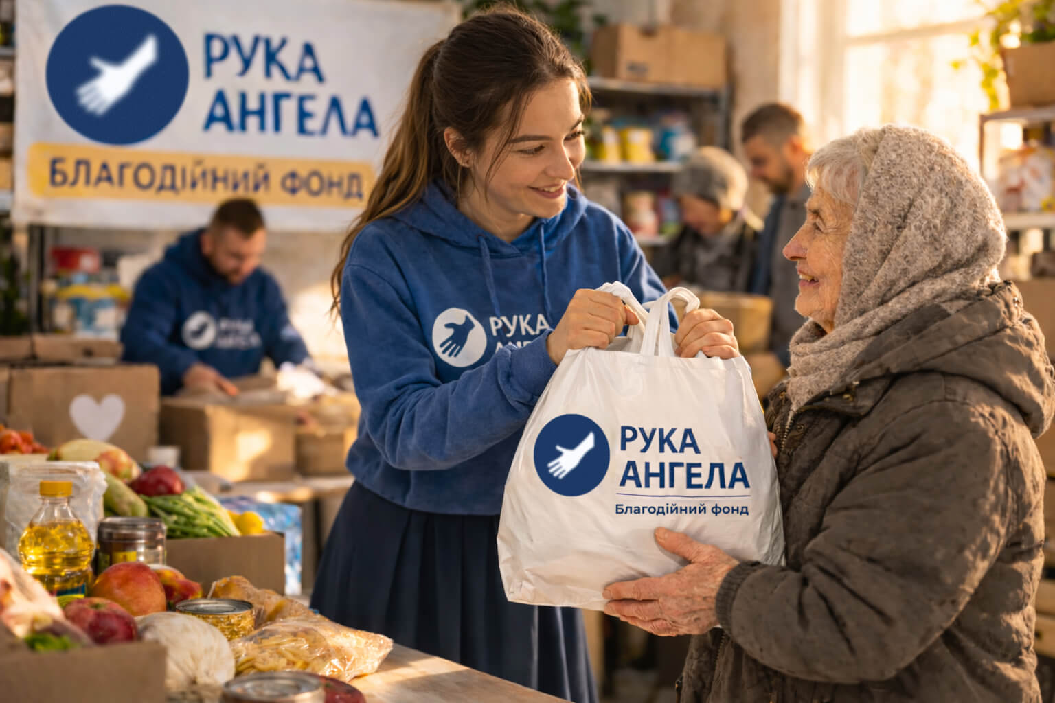 Помощь внутренне перемещённым лицам в Черновцах — служение благотворительного фонда «Рука Ангела»